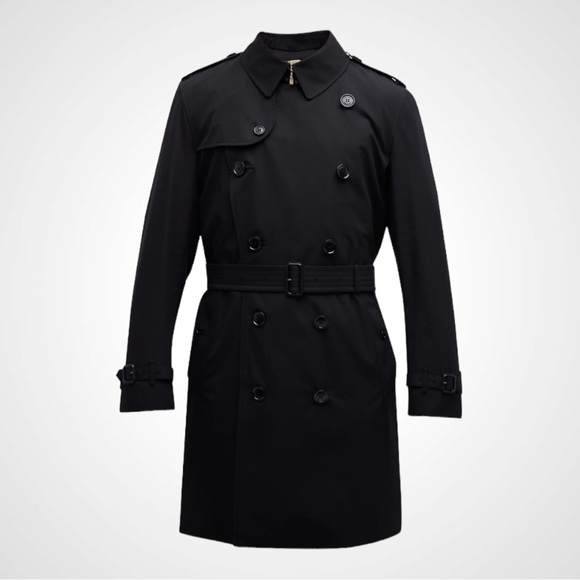 BURBERRY Kensington Gabardine Lined Trench Coat Size 52 REGULAR - Picture 5 of 16